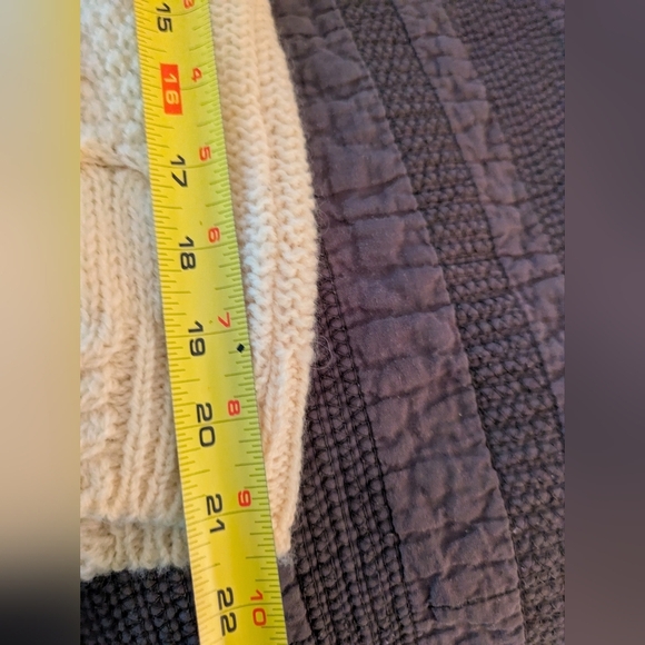 Thomas Keeling Wool Cable Knit Long Cardigan 1X - Picture 9 of 11